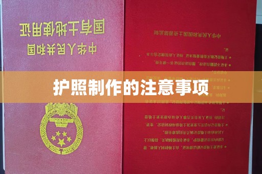 枣阳护照制作的注意事项
