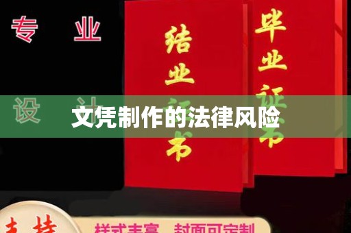 枣阳文凭制作的法律风险