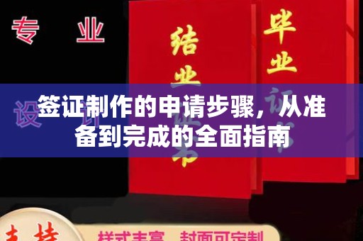 枣阳签证制作的申请步骤，从准备到完成的全面指南