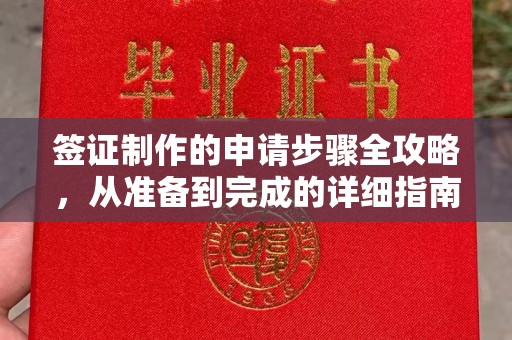 枣阳签证制作的申请步骤全攻略，从准备到完成的详细指南