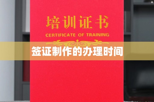枣阳签证制作的办理时间